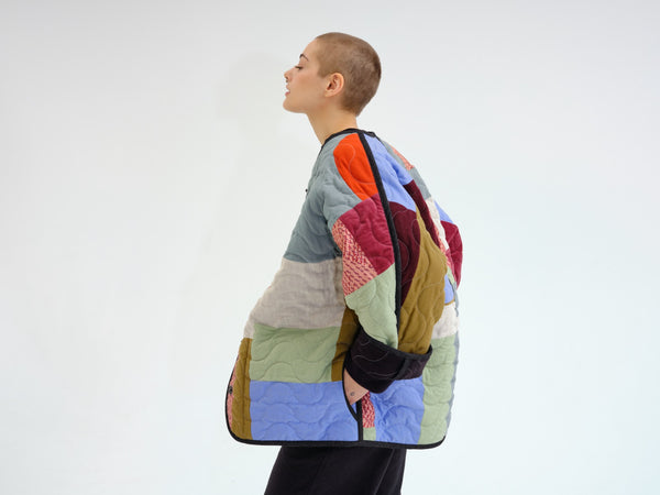 Manteau NOREN sur mesure - Collaboration avec ODEYALO