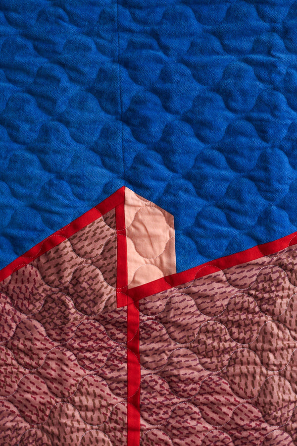 Wall quilt and crib model Inconnu et le mur | 3 color options