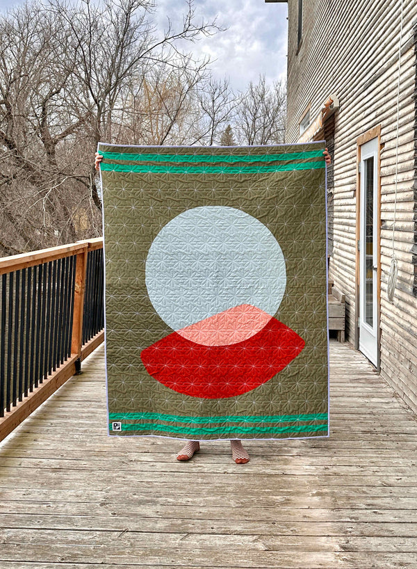 Blanket throw model Présence circulaire | 4 color options