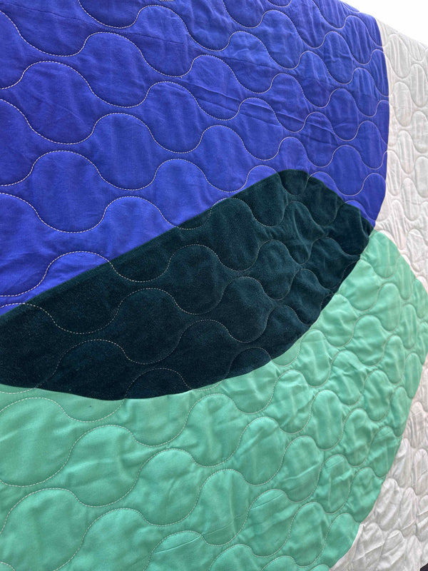 Blanket throw model Présence circulaire | 4 color options