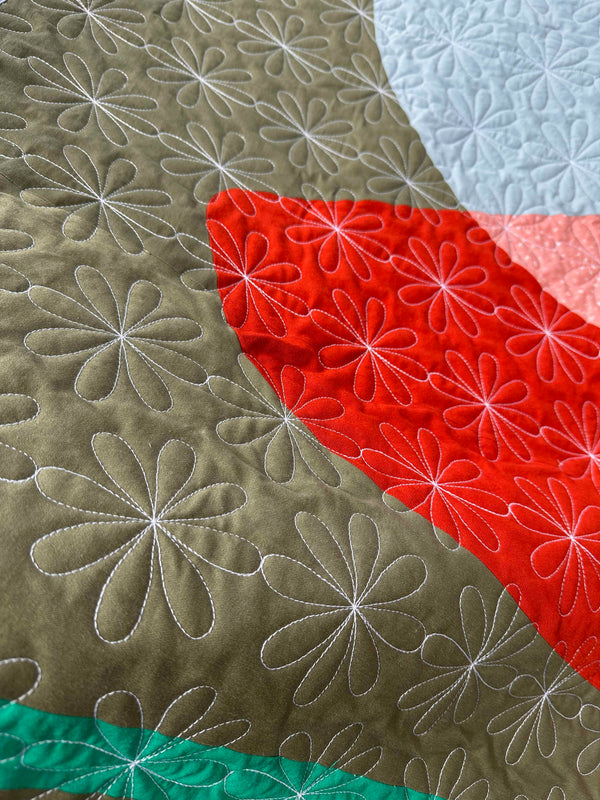 Blanket throw model Présence circulaire | 4 color options