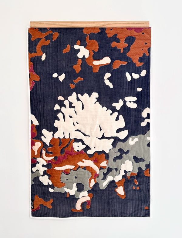 Wall quilt "Lichen"