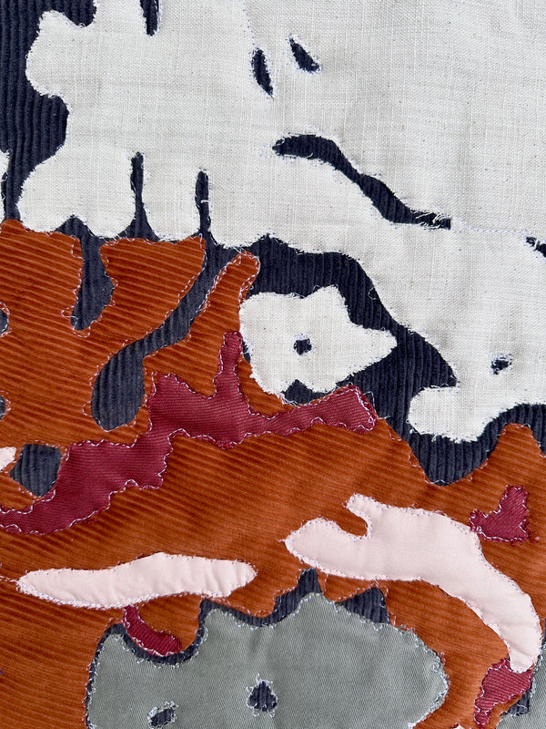 Wall quilt "Lichen"
