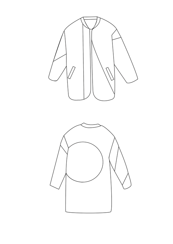 manteau le point visible sur mesure