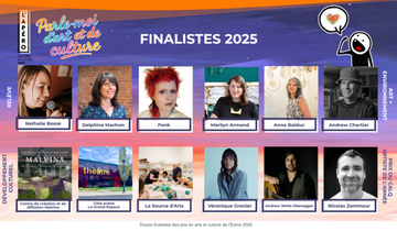 CONSEIL DE LA CULTURE EN ESTRIE : Les finalistes 2025 des prix en arts et culture de l’Estrie!