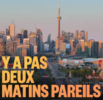 RADIO CANADA : Y a pas deux matins pareils (audio) : Toronto Outdoor Art Fair 2026