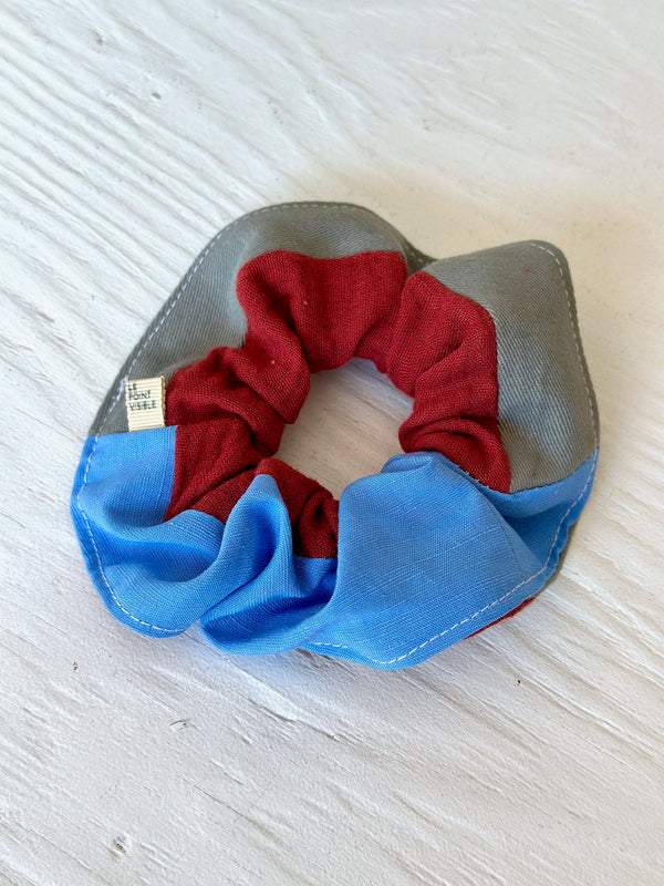 Upcycled hair scrunchie