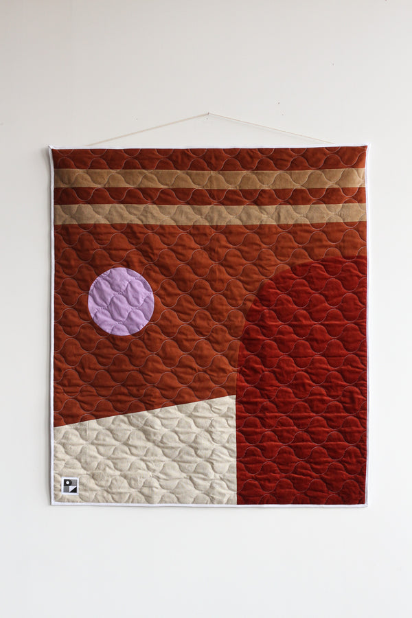 Wall quilt and crib model Sunrise | 3 color options