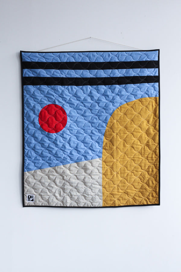 Wall quilt and crib model Sunrise | 3 color options