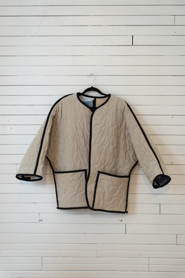 Manteau NOREN sur mesure - Collaboration avec ODEYALO