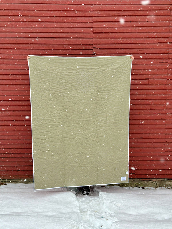 Couverture jeté modèle Appalaches | 4 options de couleur