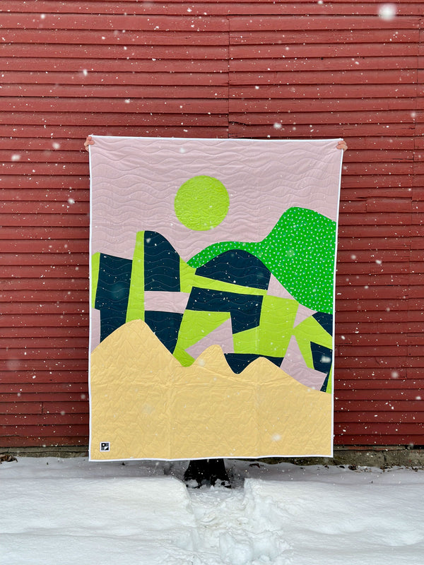 Couverture jeté modèle Appalaches | 4 options de couleur