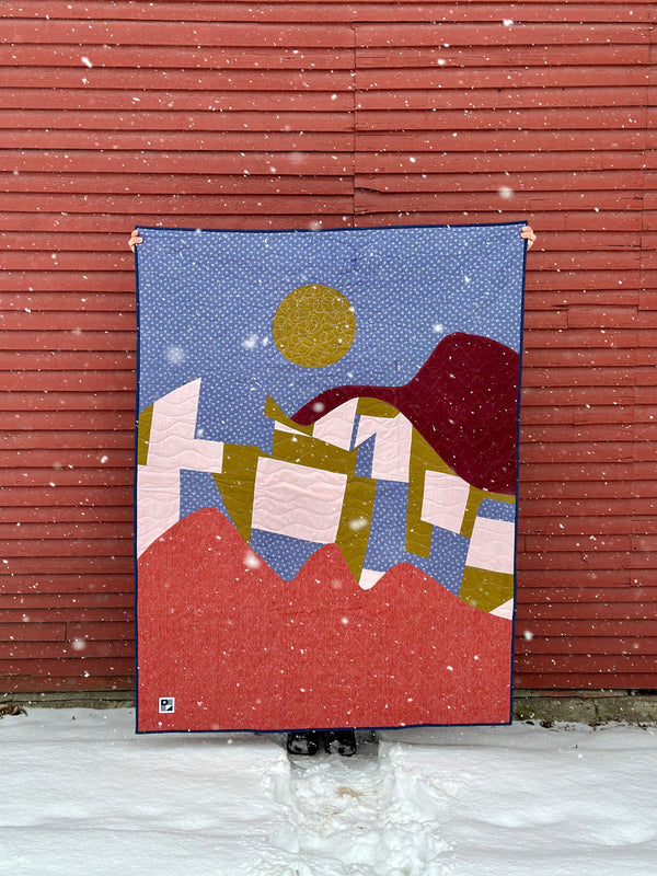 Couverture jeté modèle Appalaches | 4 options de couleur