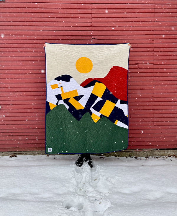 Couverture jeté modèle Appalaches | 4 options de couleur