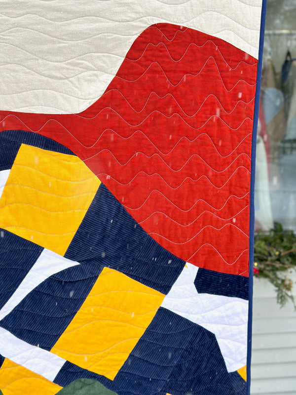 Couverture jeté modèle Appalaches | 4 options de couleur