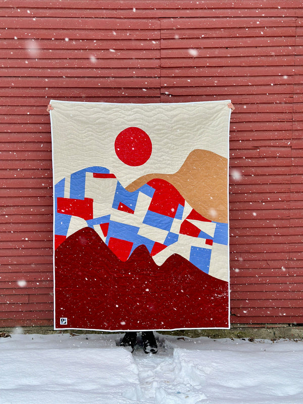 Couverture jeté modèle Appalaches | 4 options de couleur