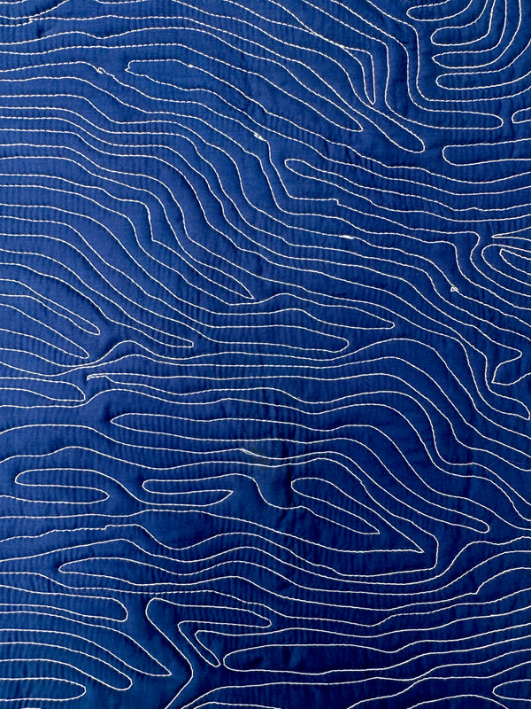 Wall quilt "Reflets"