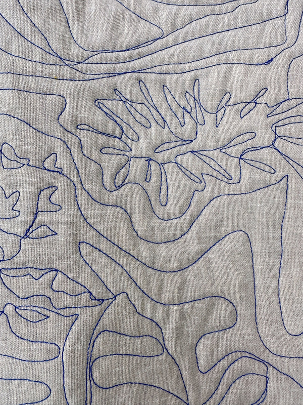 Wall quilt "Composition"