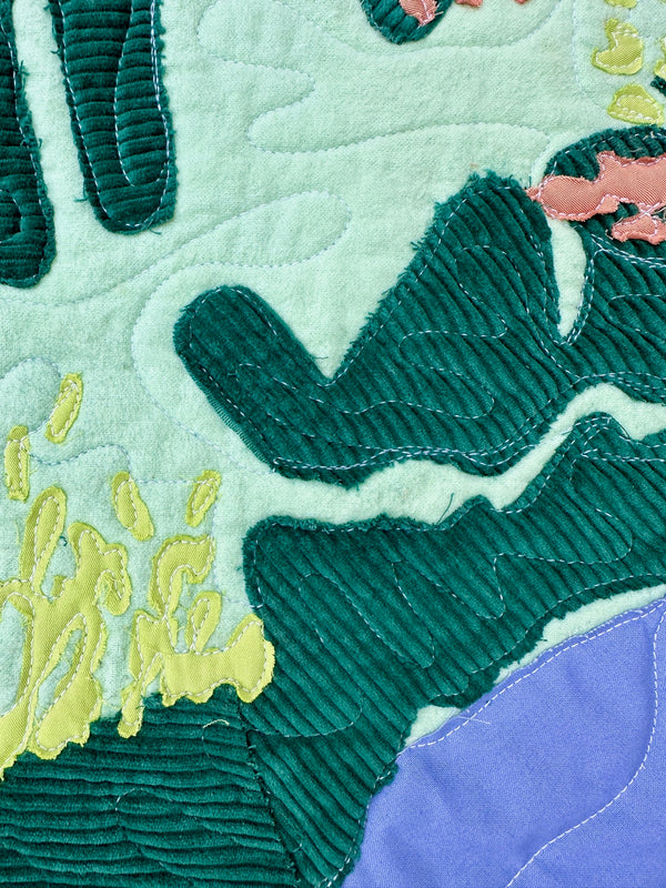 Wall quilt "Composition"