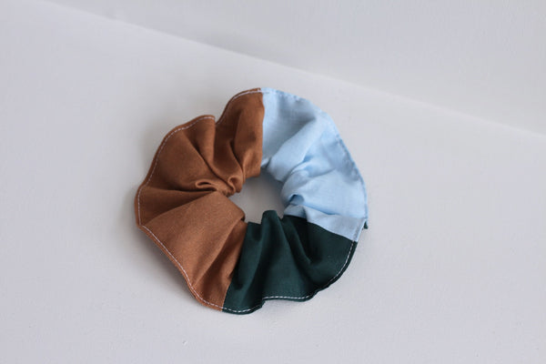 Upcycled hair scrunchie