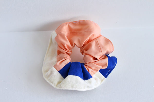 Upcycled hair scrunchie