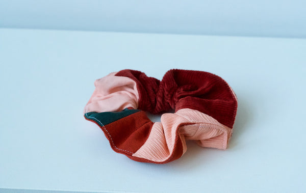 Upcycled hair scrunchie