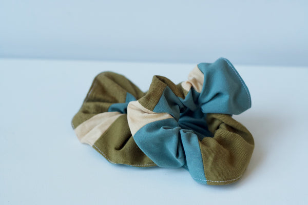 Upcycled hair scrunchie